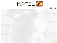 Tablet Screenshot of fernrockfarm.com